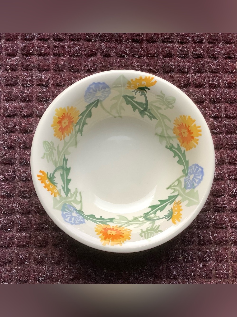 New Emma Bridgewater Dandelion Cereal Bowl Mint Condition